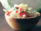 Cabbage Salad with Red Florina Peppers