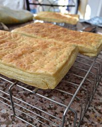 Millefeuille of Aubergine and Goat Cheese