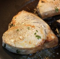 healthy, easy to do, fish, fillet, swordfish, sage