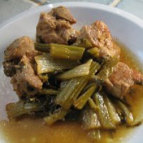 Pork with Celery 