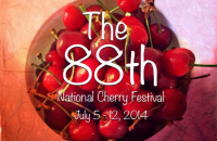 The 88th National Cherry Festival in Traverse City, Michigan